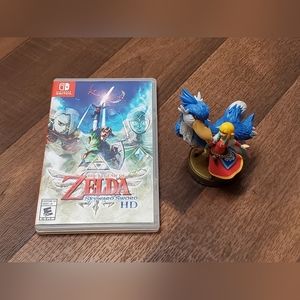 The Legend of Zelda: Skyward Sword HD with Zelda and Loftwing Amiibo